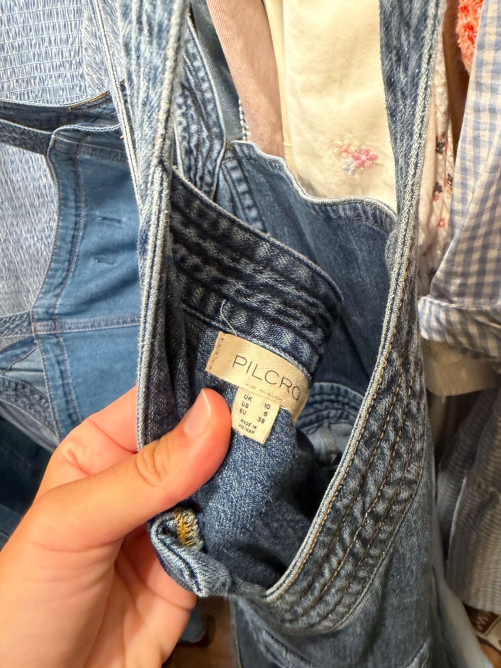 Anthropologie pilcro denim midi dress - Picture 8 of 8